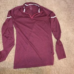quarter zip pull over jacket